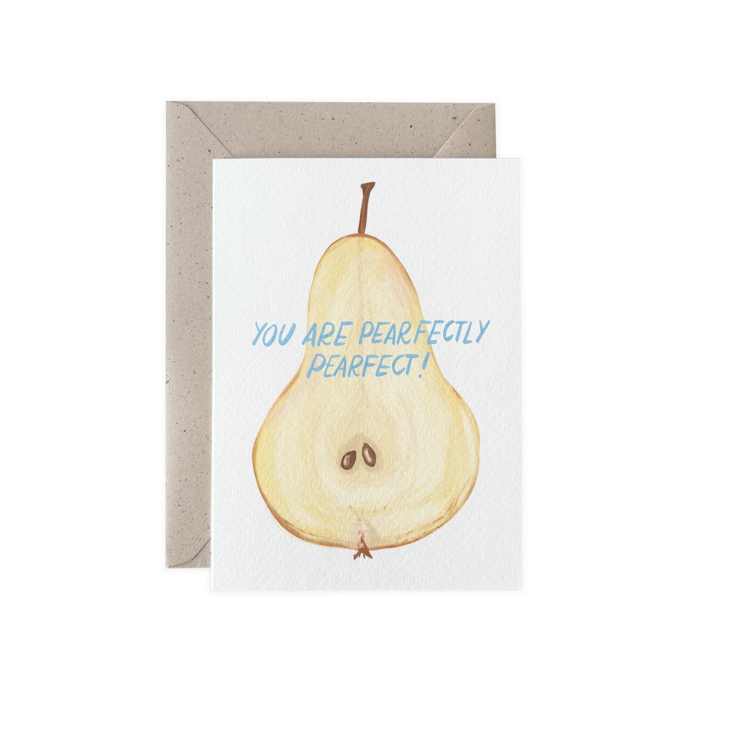 Poldi Papier Faltkarte mit Kuvert "You are pearfectly pearfect" A6