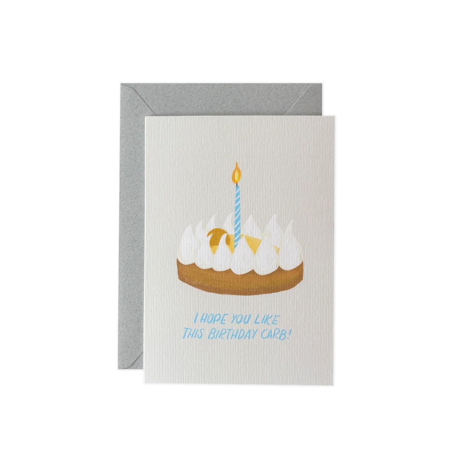 Poldi Papier Faltkarte mit Kuvert "I hope you like this Birthday Carb!" A6
