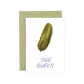 Poldi Papier Faltkarte mit Kuvert "Oide Gurkn" A6