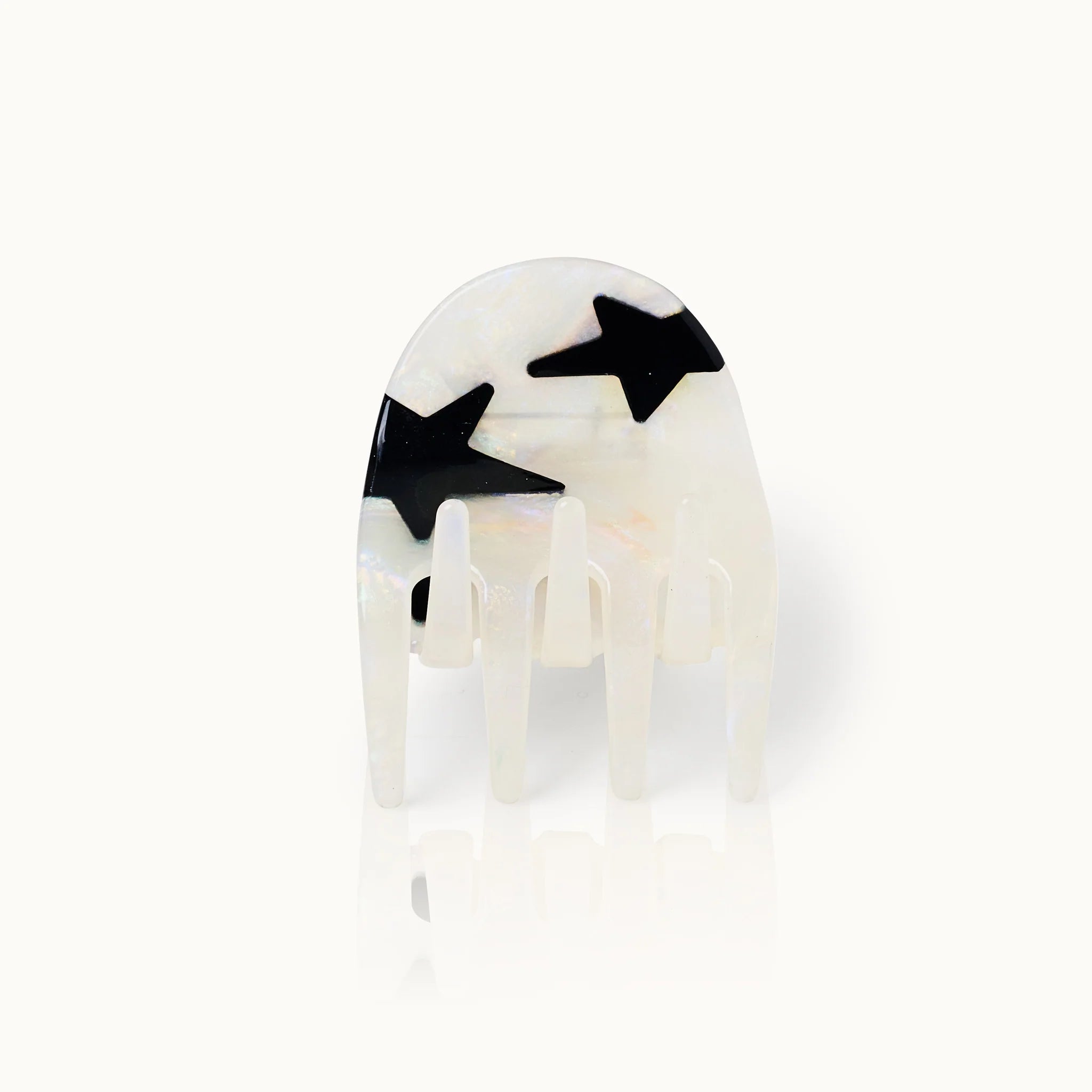 by Vivi Haarklammer Star Black & White