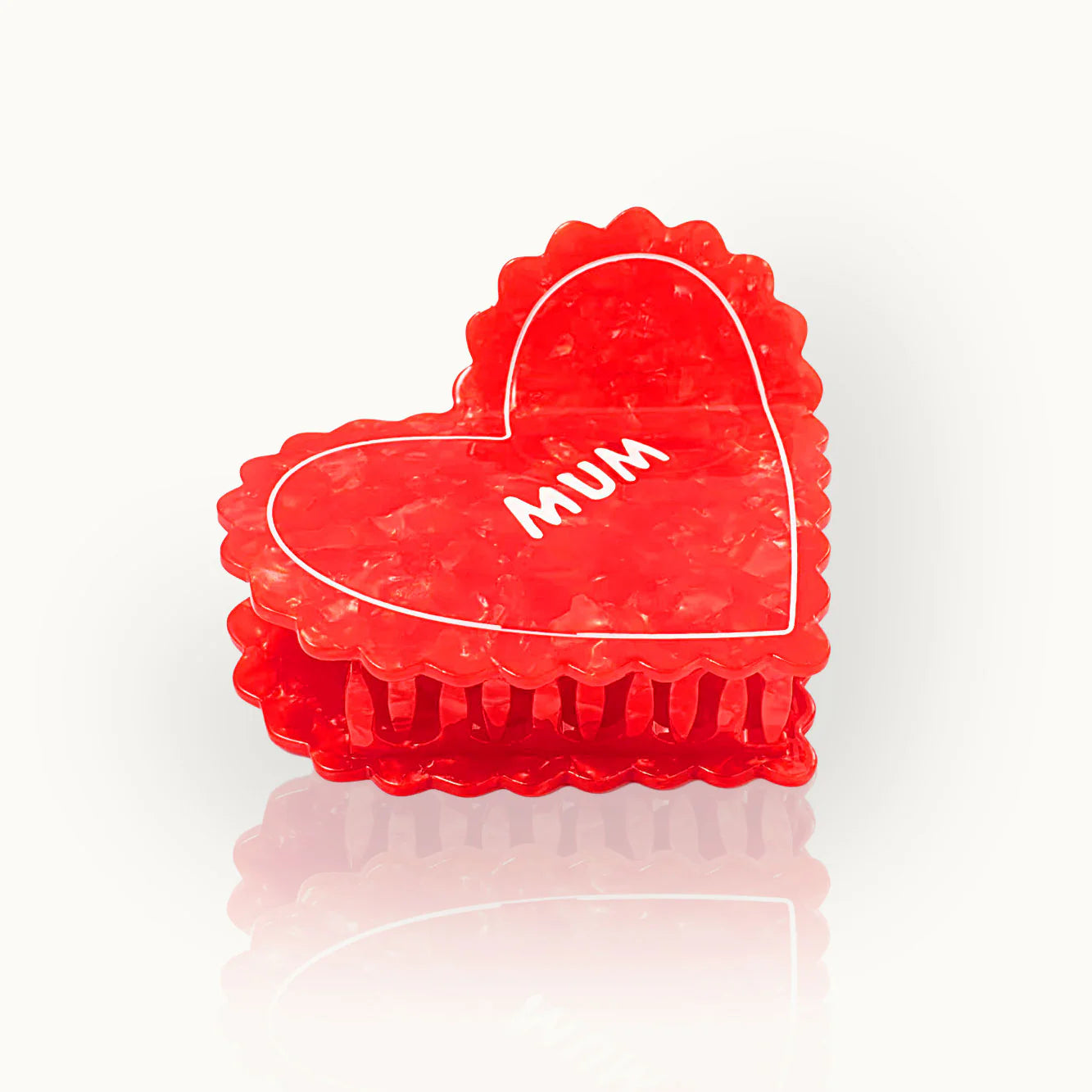 by Vivi Haarklammer Herz Mum