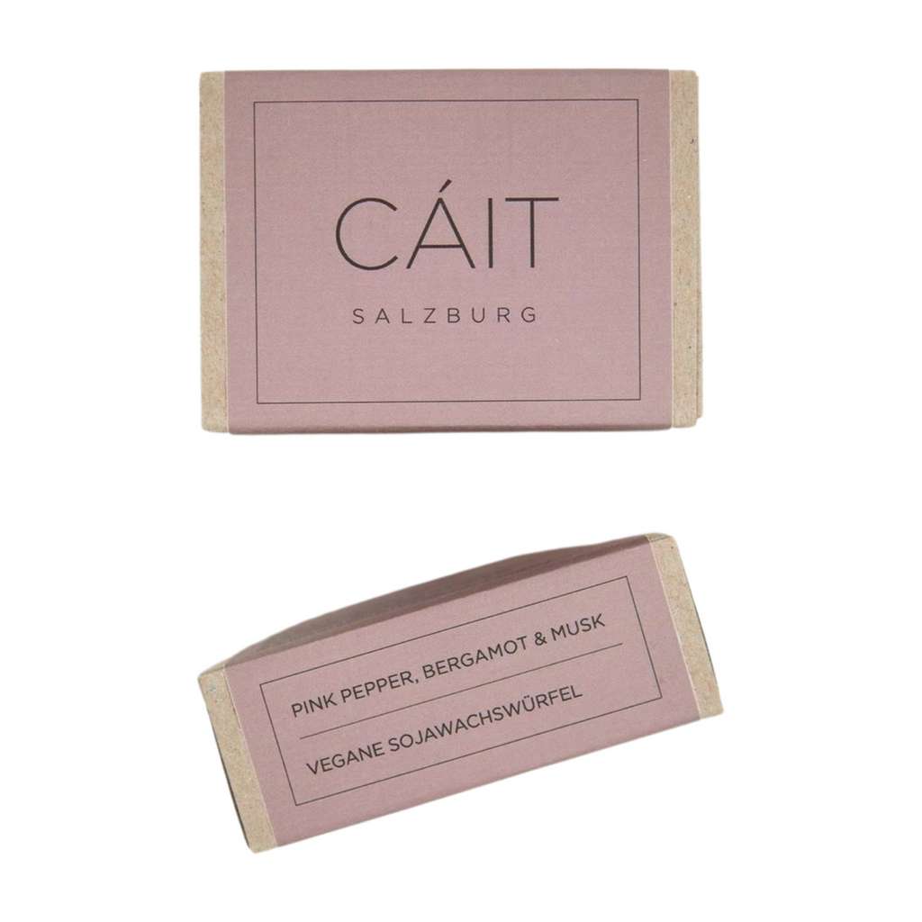 Cáit Salzburg Wachswürfel Pink Pepper, Bergamot & Musk