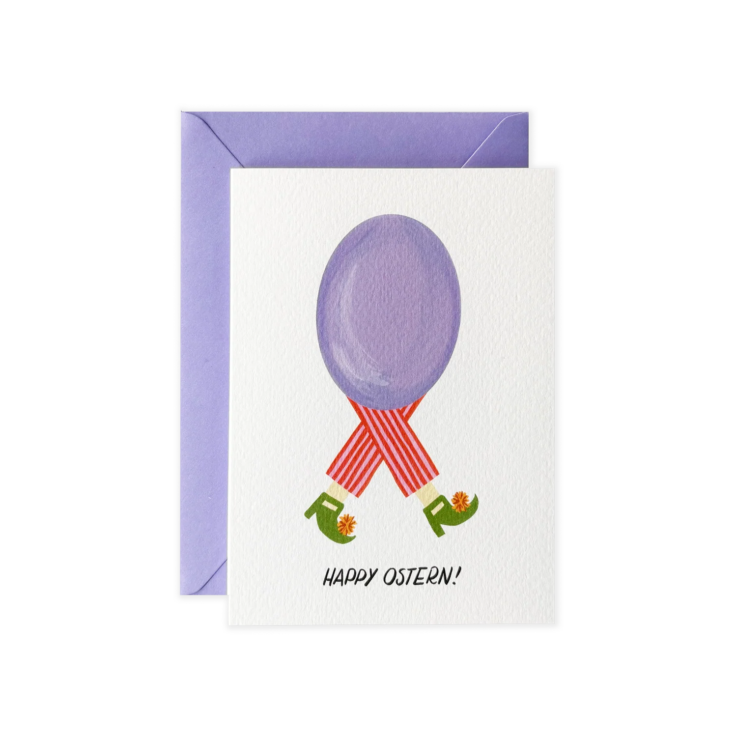 Poldi Papier Faltkarte mit Kuvert "Happy Ostern" A6