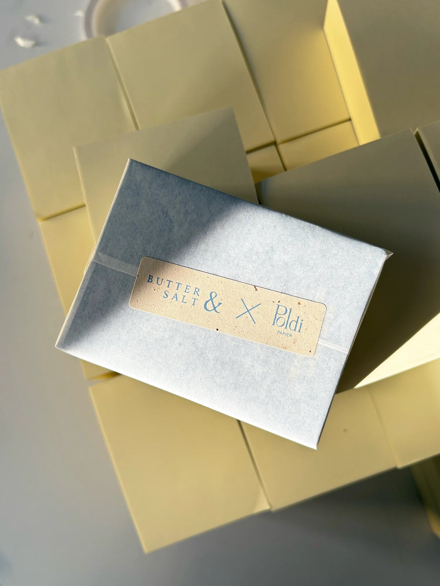 Poldi Papier Notizblock "Butterblock"