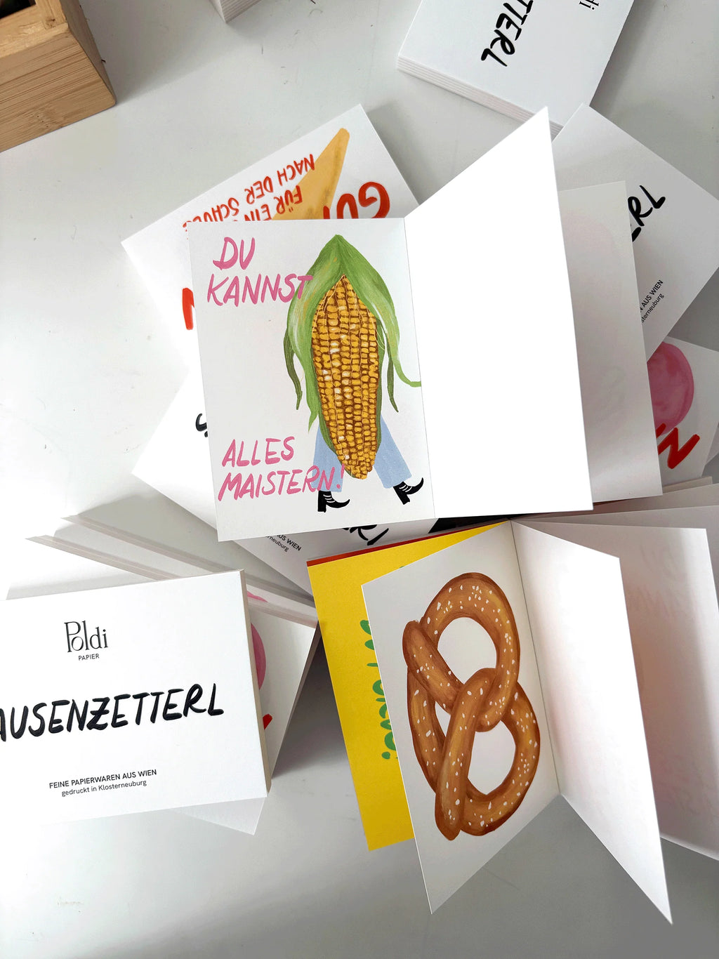 Poldi Papier Notizblock "Jausenzetterl"