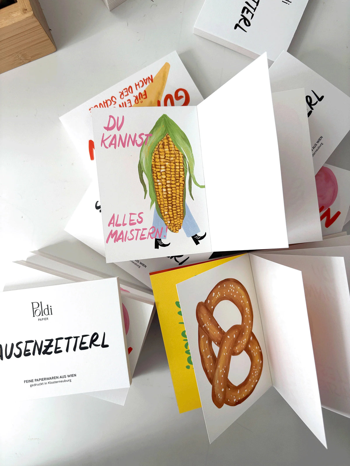 Poldi Papier Notizblock "Jausenzetterl"