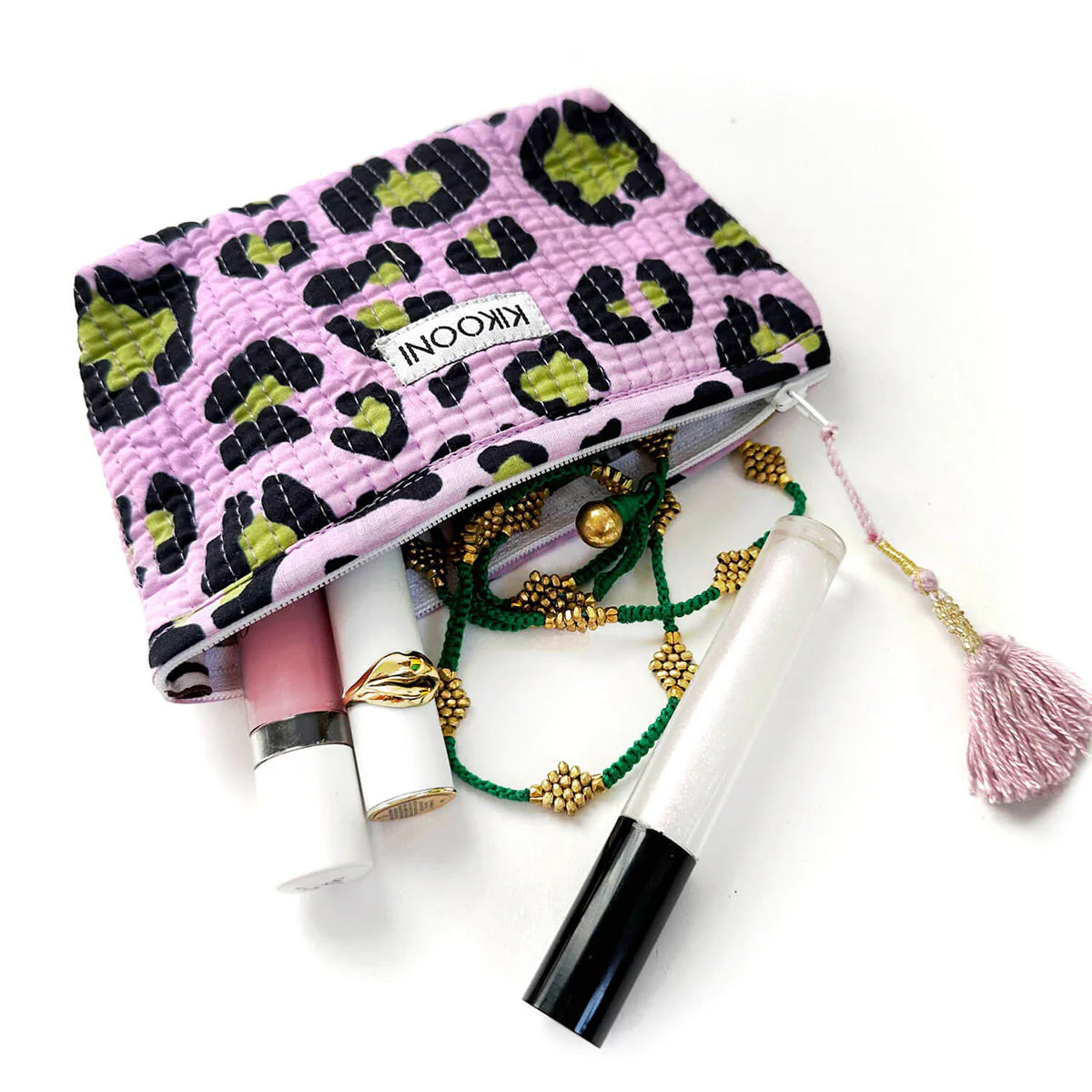 Handgemachte Mini-Tasche „Oh Leo Cosmic Lilac"