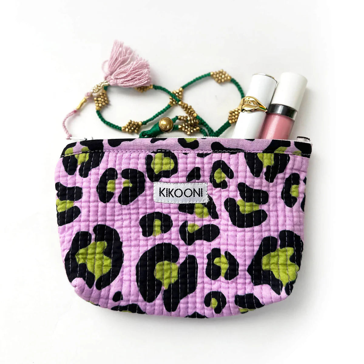 Handgemachte Mini-Tasche „Oh Leo Cosmic Lilac"
