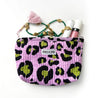 Handgemachte Mini-Tasche „Oh Leo - cosmic lilac"