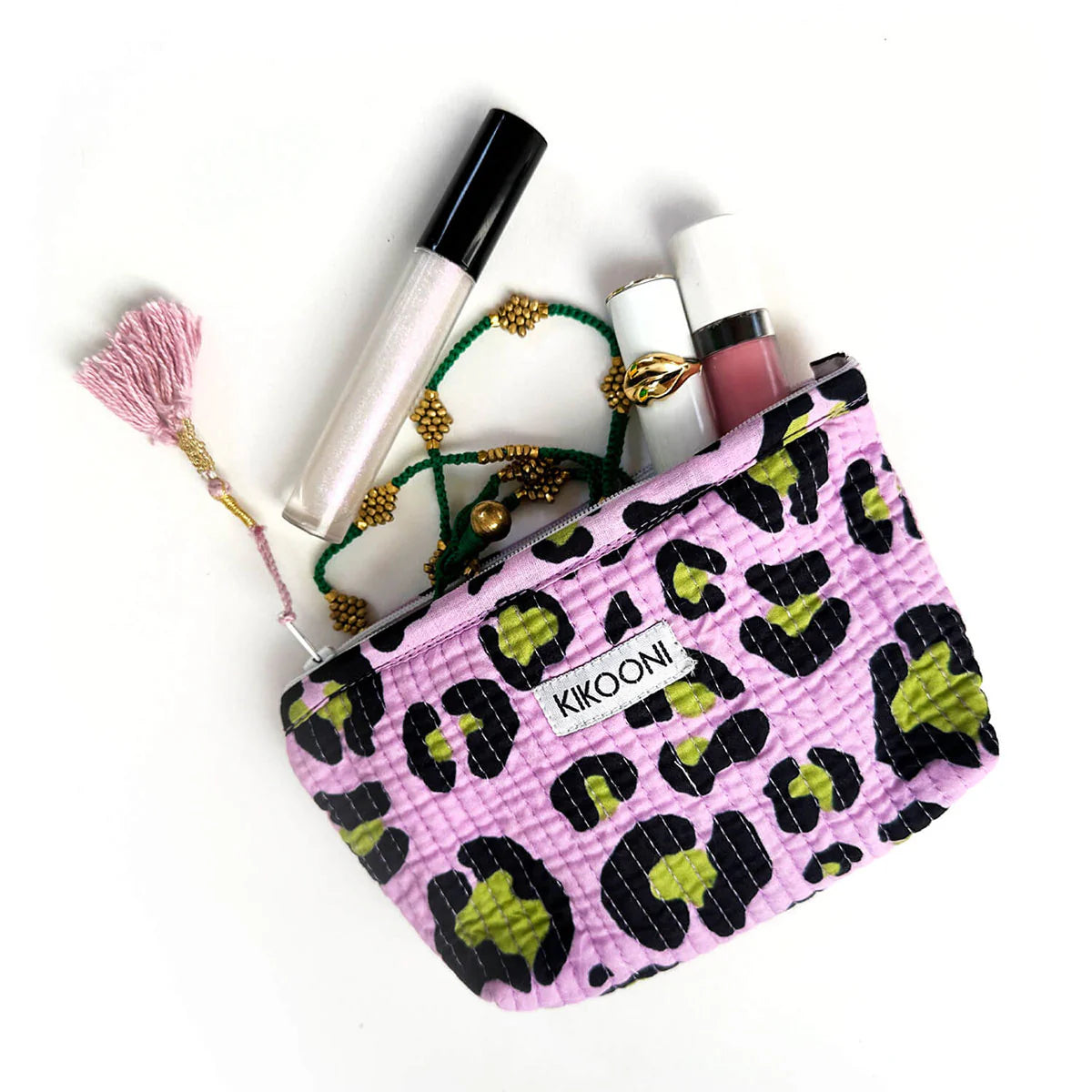 Handgemachte Mini-Tasche „Oh Leo Cosmic Lilac"