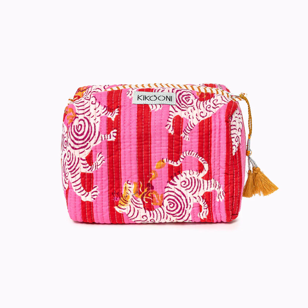 Kikooni handgemachte kleine Kosmetiktasche „Mysty Dragon Love"