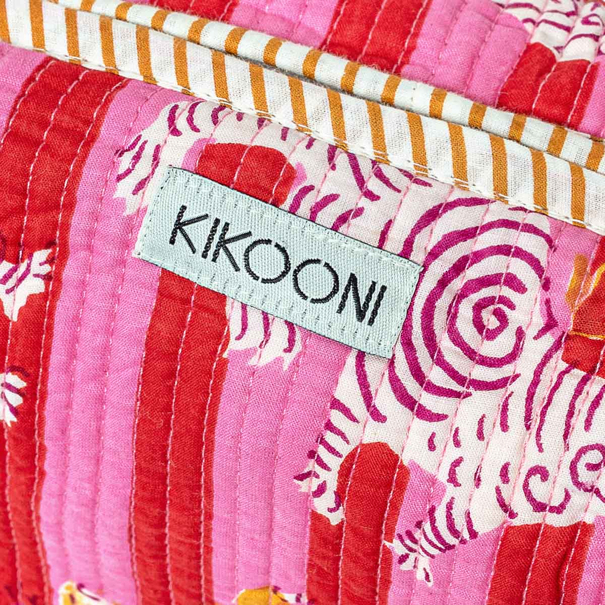 Kikooni handgemachte kleine Kosmetiktasche „Mysty Dragon Love"