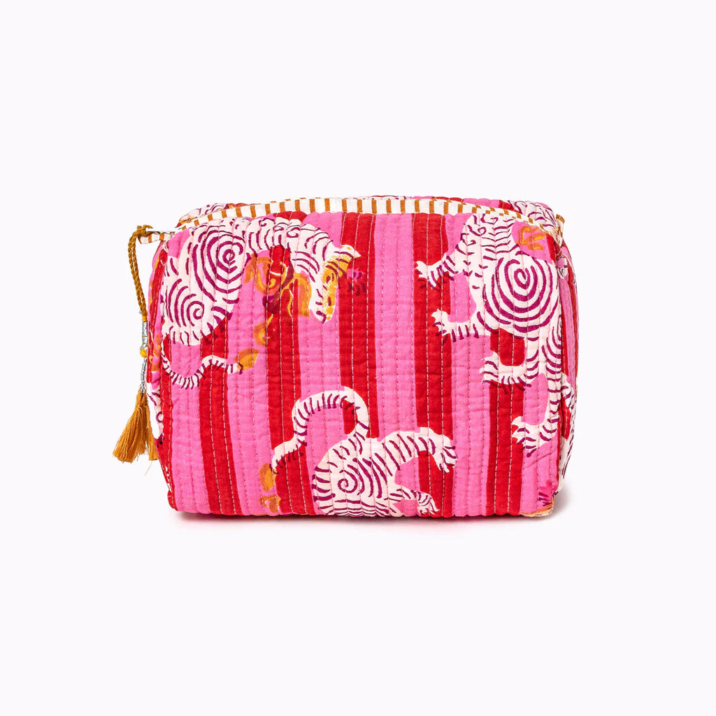 Kikooni handgemachte kleine Kosmetiktasche „Mysty Dragon Love"
