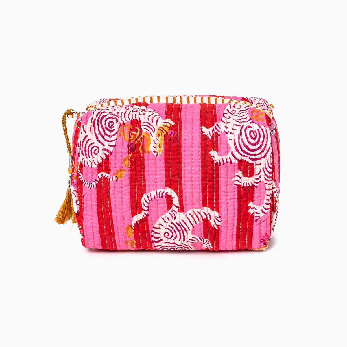 Kikooni handgemachte kleine Kosmetiktasche „Mysty Dragon Love"