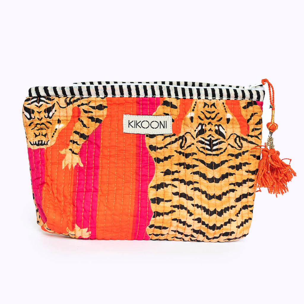 Kikooni handgemachte Mini-Tasche „Poppy Tiger"