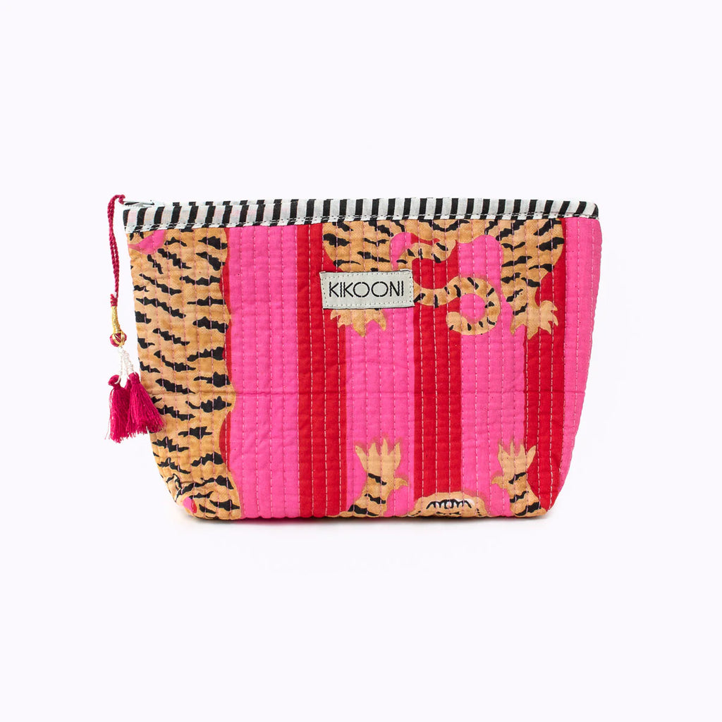 Kikooni handgemachte Mini-Tasche „Poppy Tiger Love"