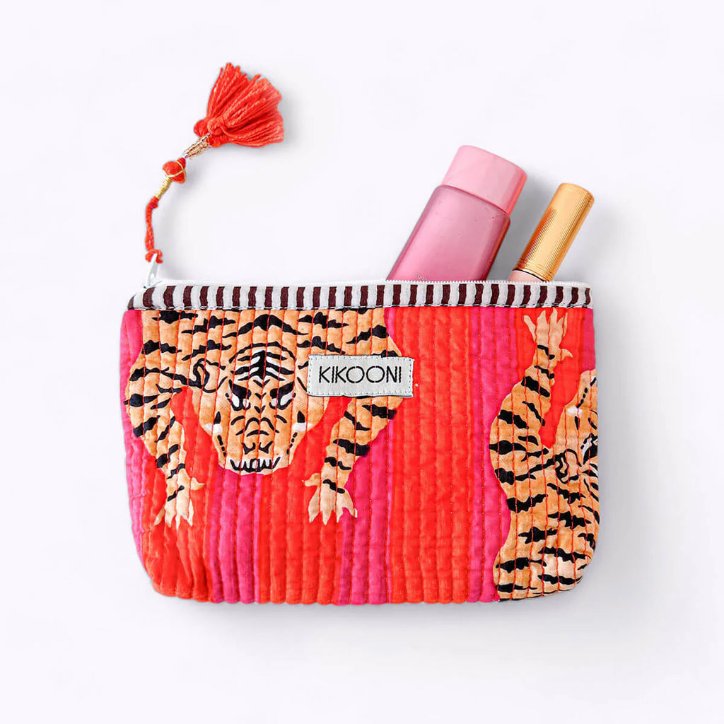 Kikooni handgemachte Mini-Tasche „Poppy Tiger"