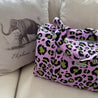 Handgemachte Baumwolltasche „Oh Leo - Cosmic Lilac"