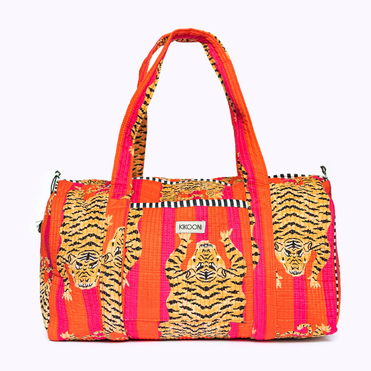 Handgemachte Baumwolltasche „Poppy Tiger“