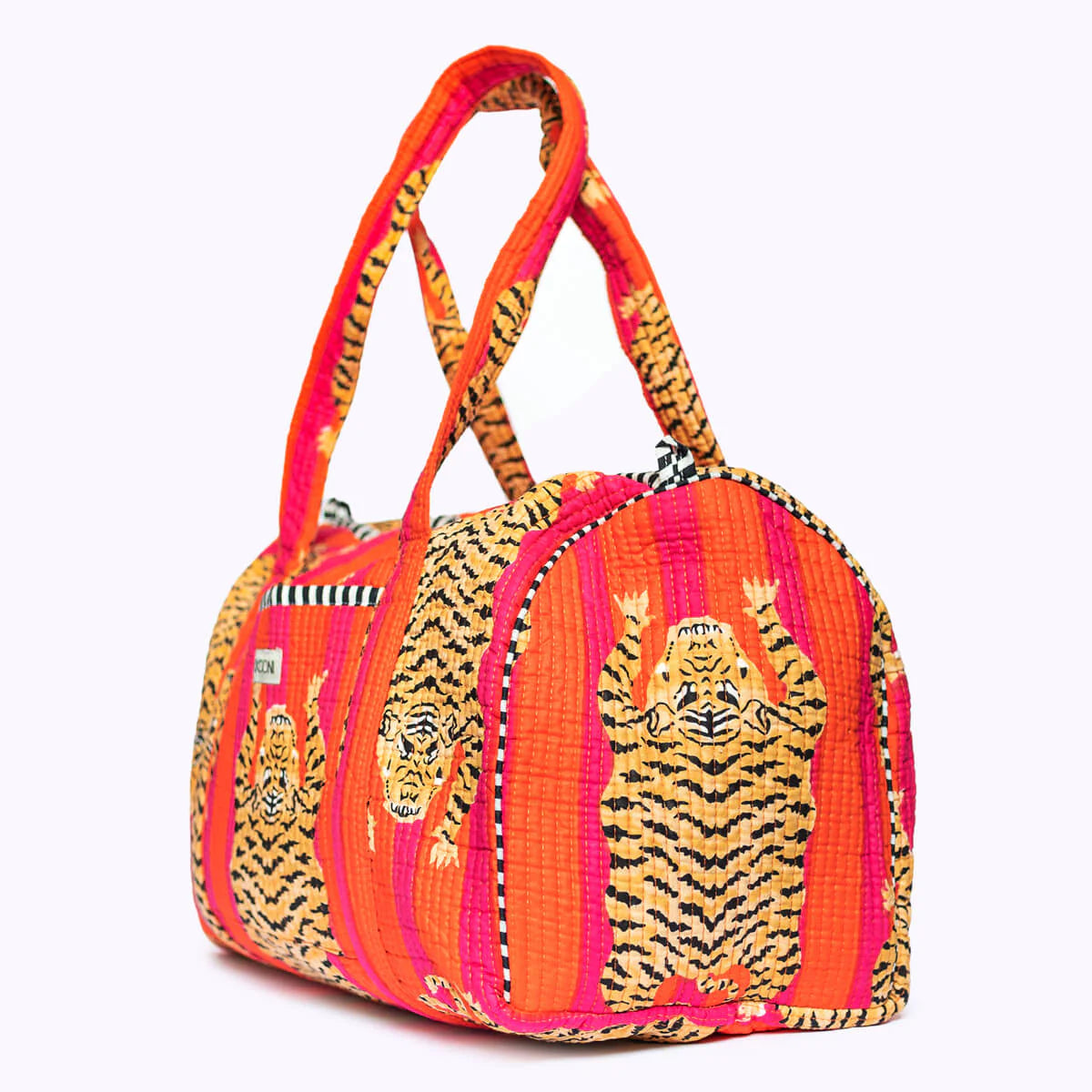 Handgemachte Baumwolltasche „Poppy Tiger“