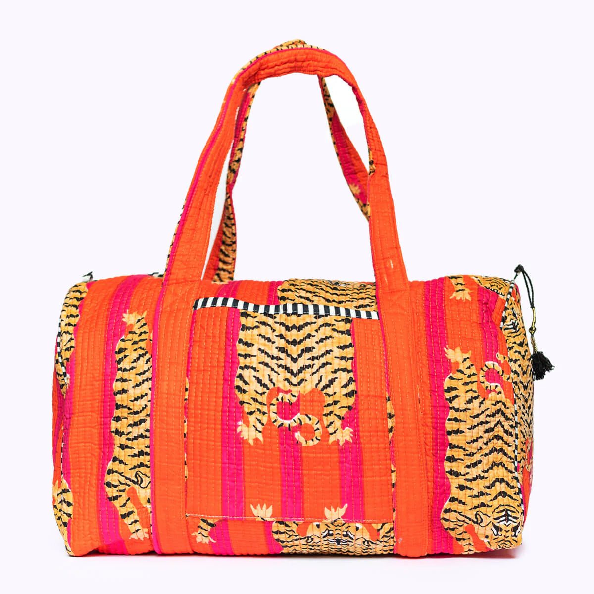 Handgemachte Baumwolltasche „Poppy Tiger“