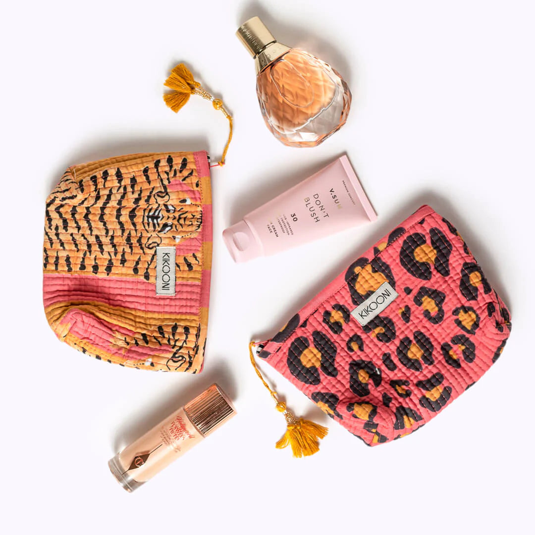 Handgemachte Mini-Tasche „Oh Leo Sunset"