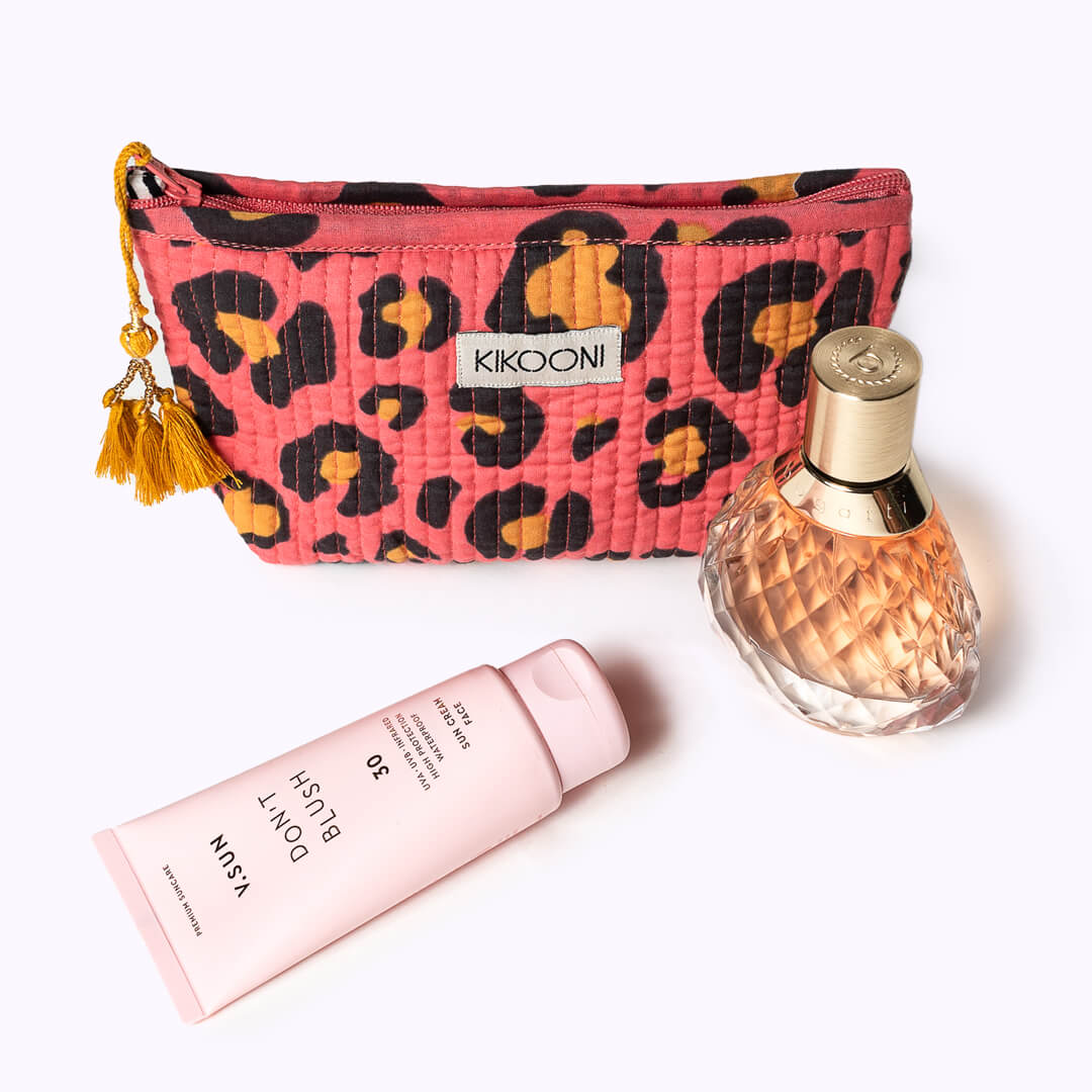 Handgemachte Mini-Tasche „Oh Leo Sunset"