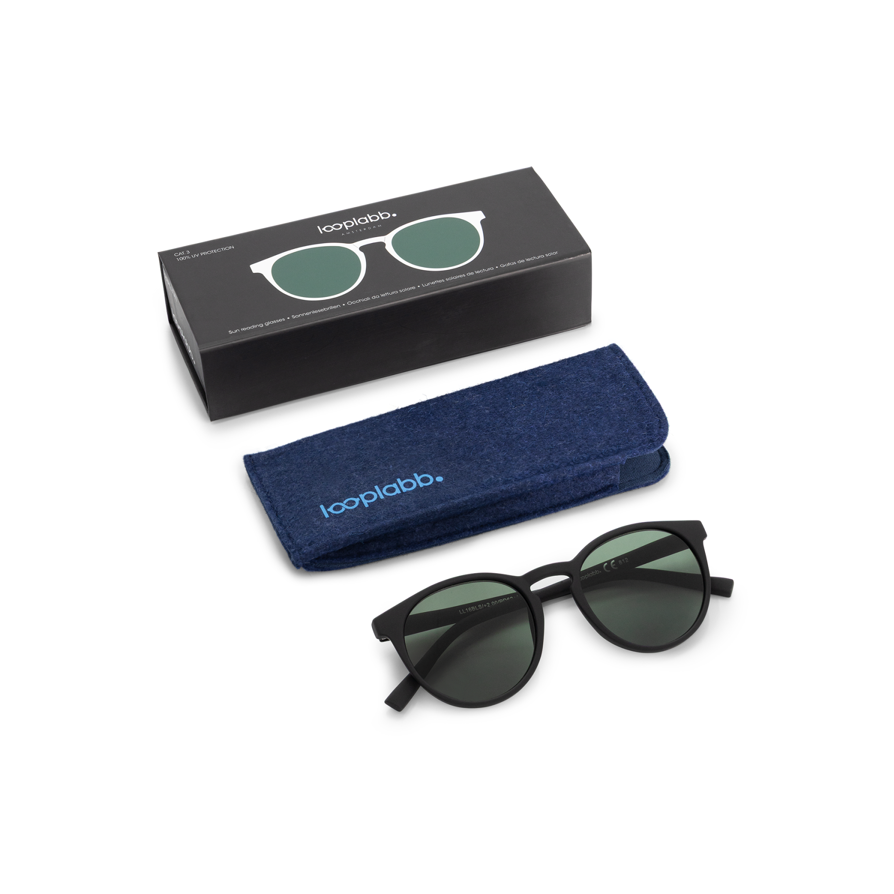 Looplabb Amsterdam Papillon Sonnen-Lesebrille