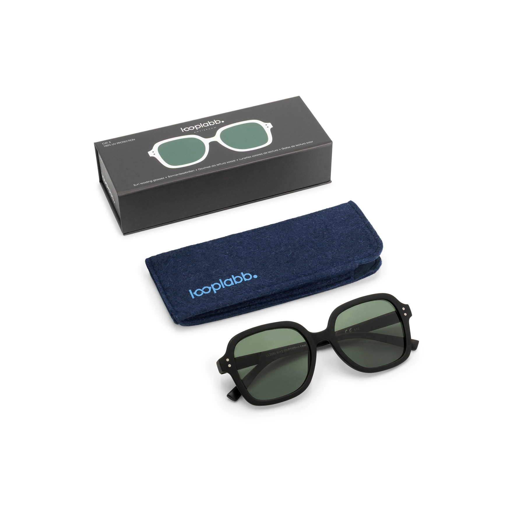 Looplabb Amsterdam Colette Sonnen-Lesebrille