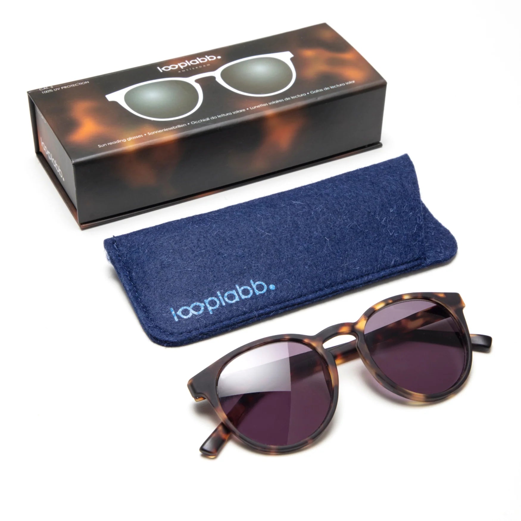 Looplabb Amsterdam Papillon Sonnen-Lesebrille
