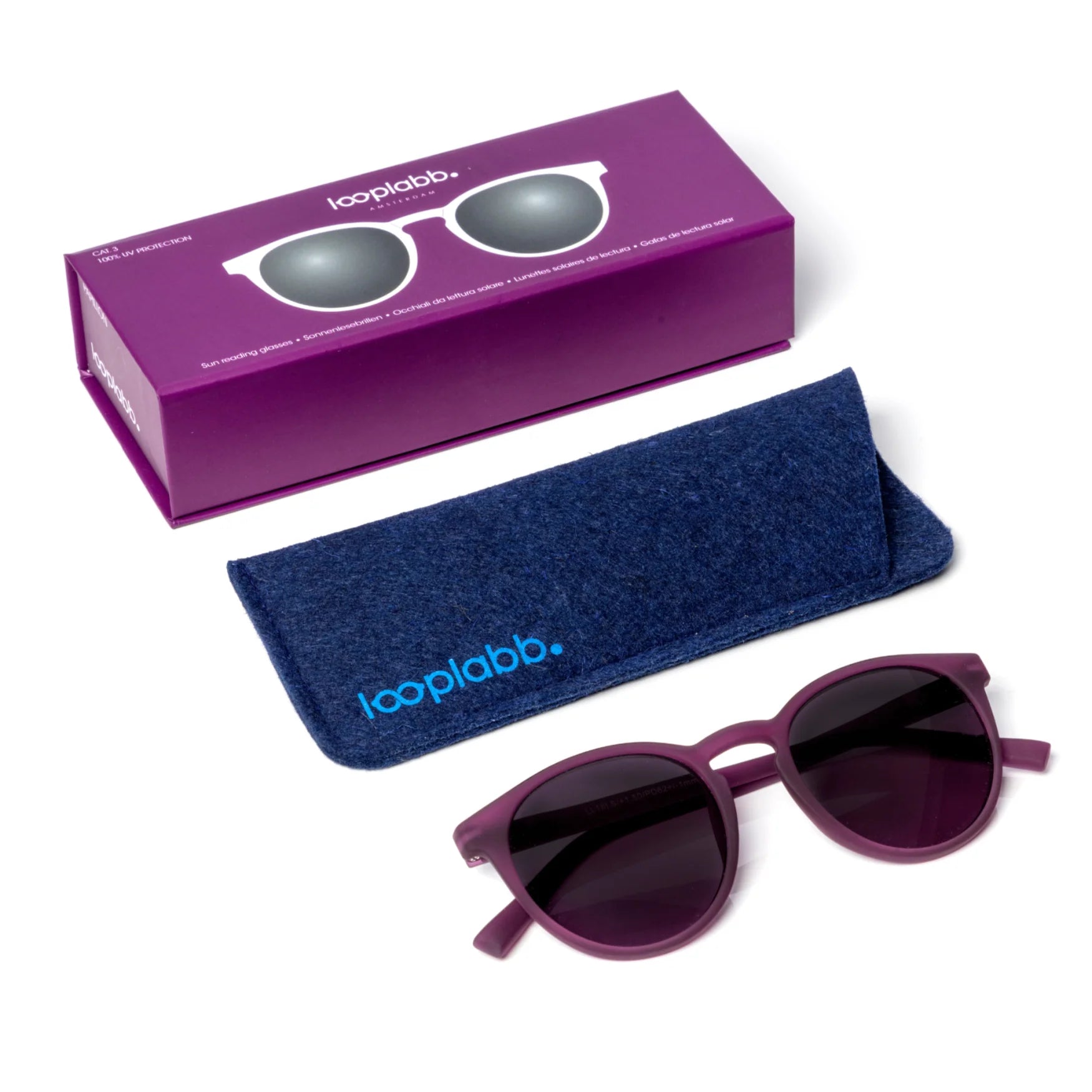 Looplabb Amsterdam Papillon Sonnen-Lesebrille