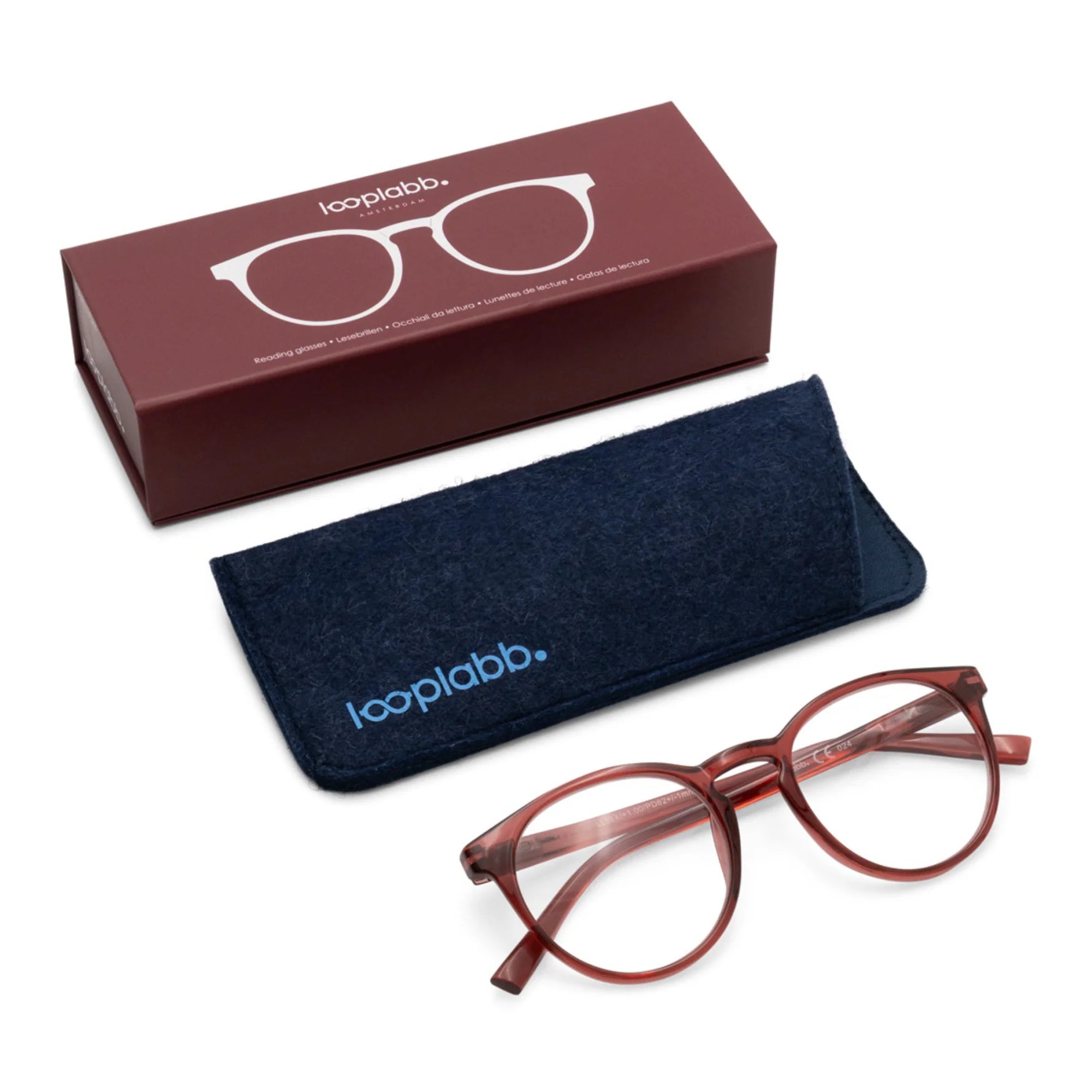 Looplabb Amsterdam Papillon Lesebrille
