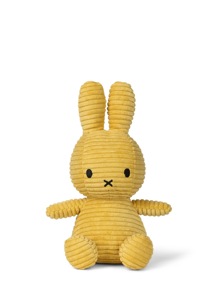 Miffy ECO Sitting Corduroy Acacia 23 cm