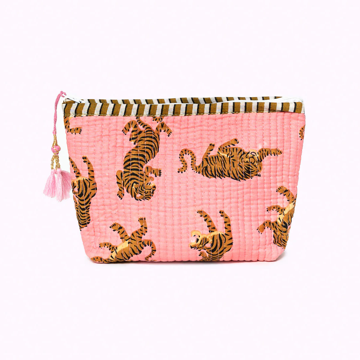Kikooni handgemachte Mini-Tasche „Electric Tigress"
