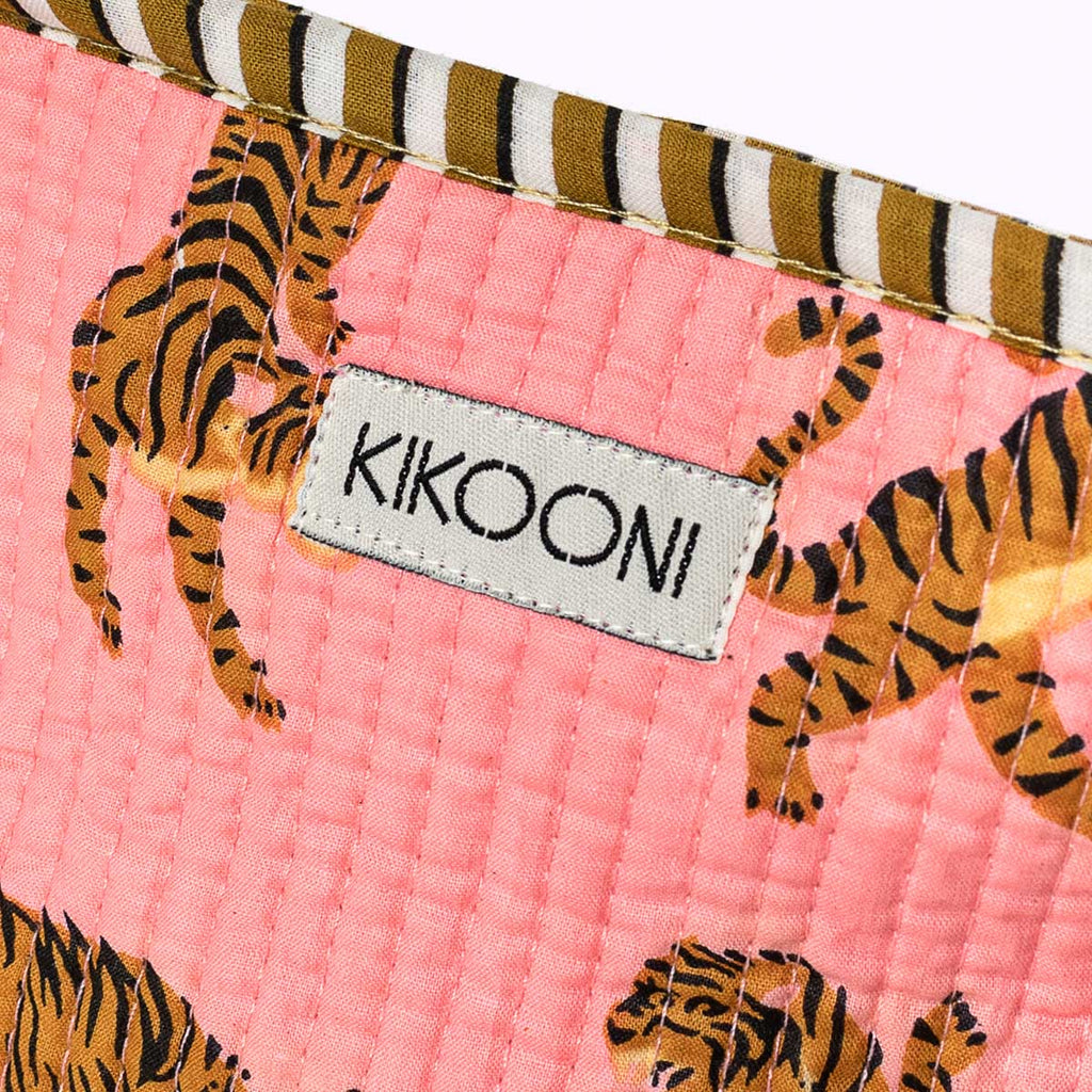 Kikooni handgemachte Mini-Tasche „Electric Tigress"