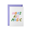 Poldi Papier Faltkarte mit Kuvert "Moms Are Magic" A6
