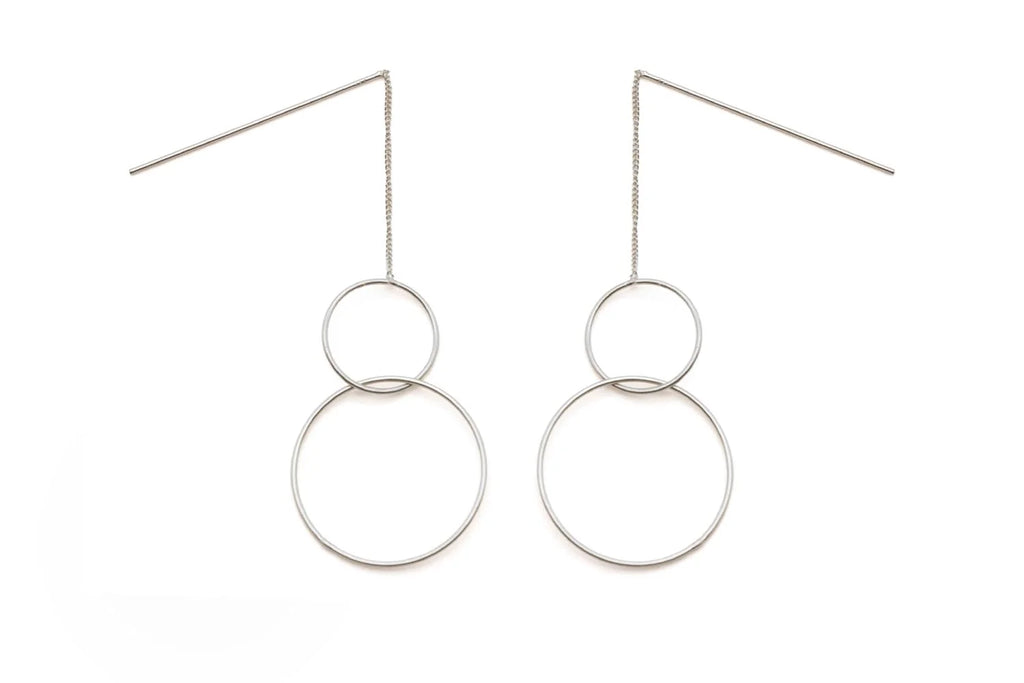 Schmückstück Ohrringe Double Loop