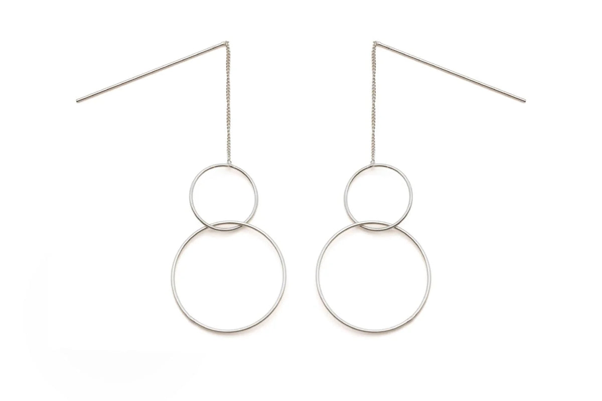 Schmückstück Ohrringe Double Loop