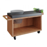 OFYR Kamado Table Black 135 PRO CC BGE
