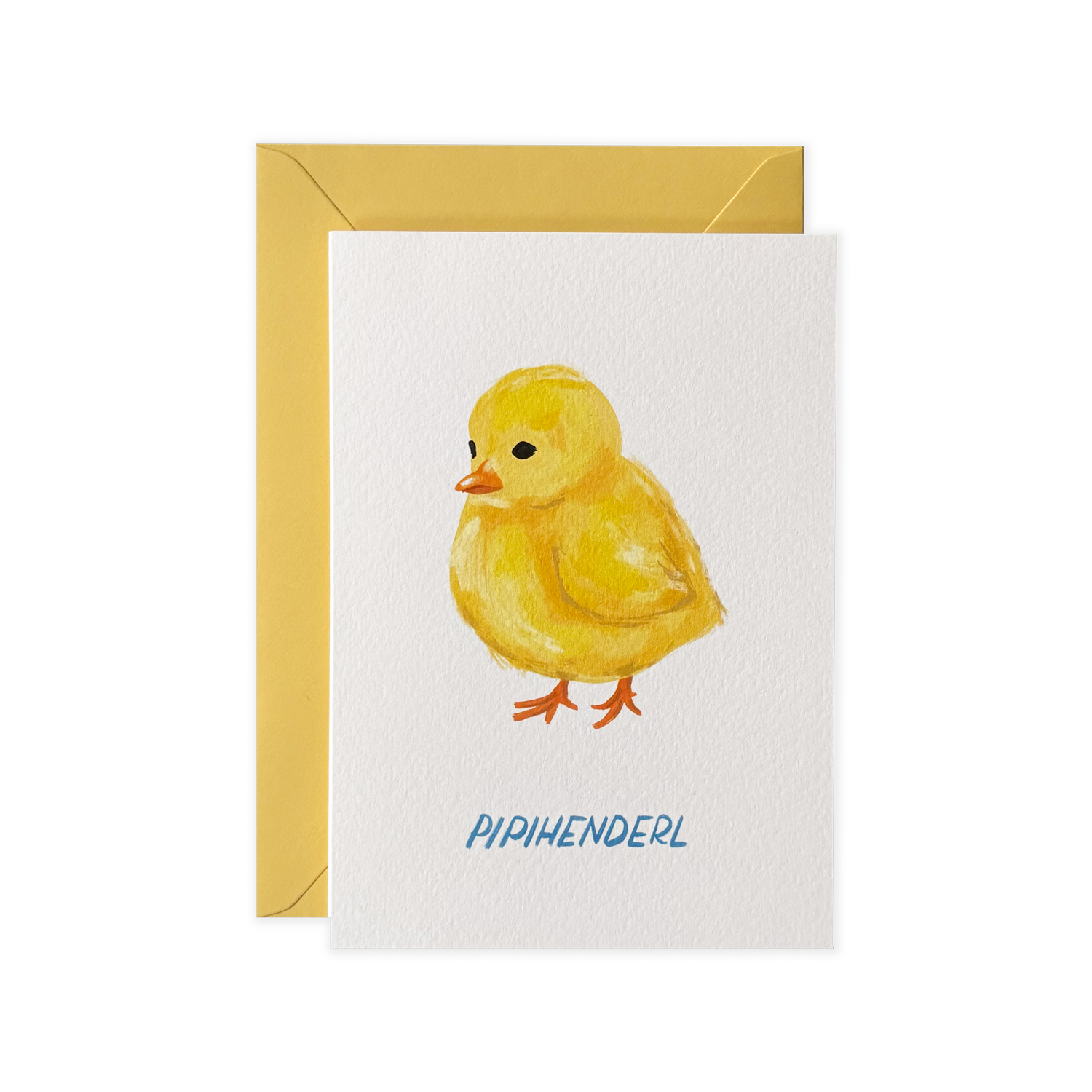 Poldi Papier Faltkarte mit Kuvert "Piphenderl" A6