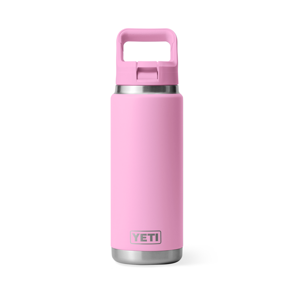 YETI Rambler 26 oz (769 ml) Flasche mit Trinkhalm-Deckel (Straw Bottle)