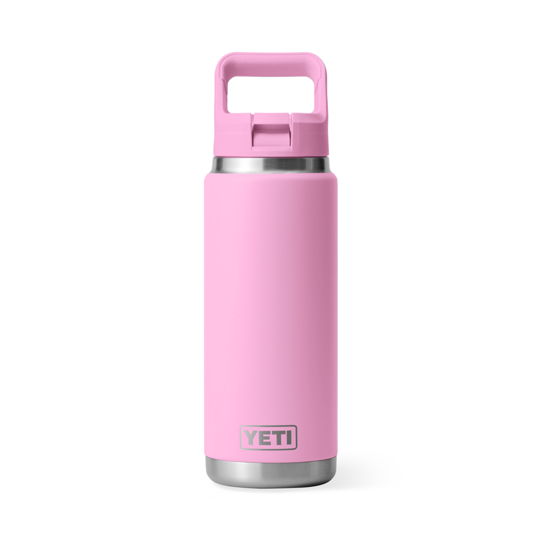 YETI Rambler 26 oz (769 ml) Flasche mit Trinkhalm-Deckel (Straw Bottle)