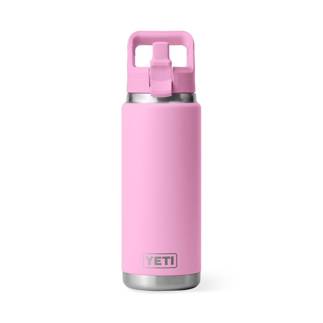 YETI Rambler 26 oz (769 ml) Flasche mit Trinkhalm-Deckel (Straw Bottle)