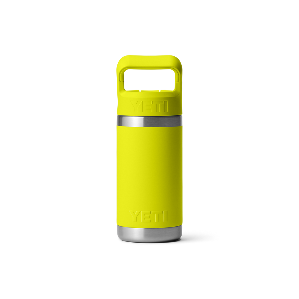 YETI Rambler Jr 12 oz Kinderflasche (355 ml) mit Trinkhalm Deckel (Straw Bottle)