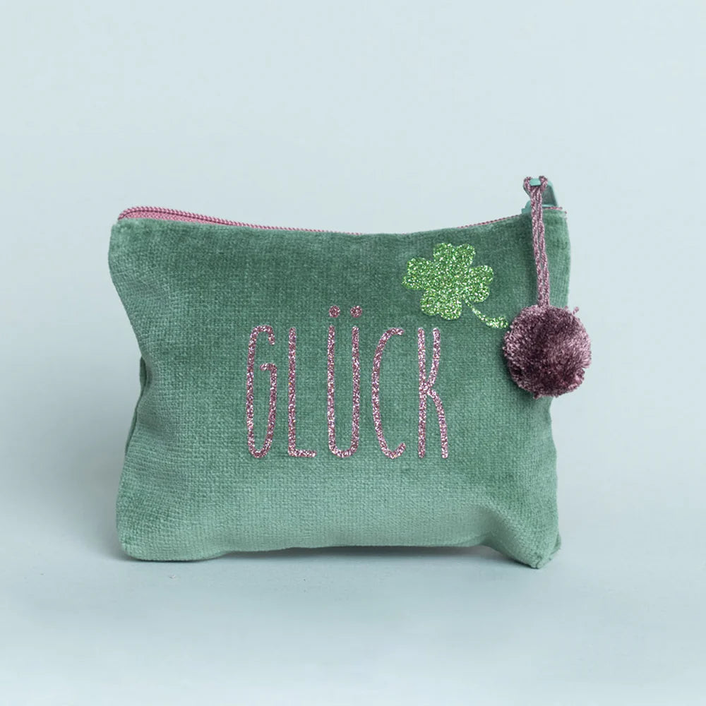 Frau Heidelberg Kosmetiktasche Mini "Glück"