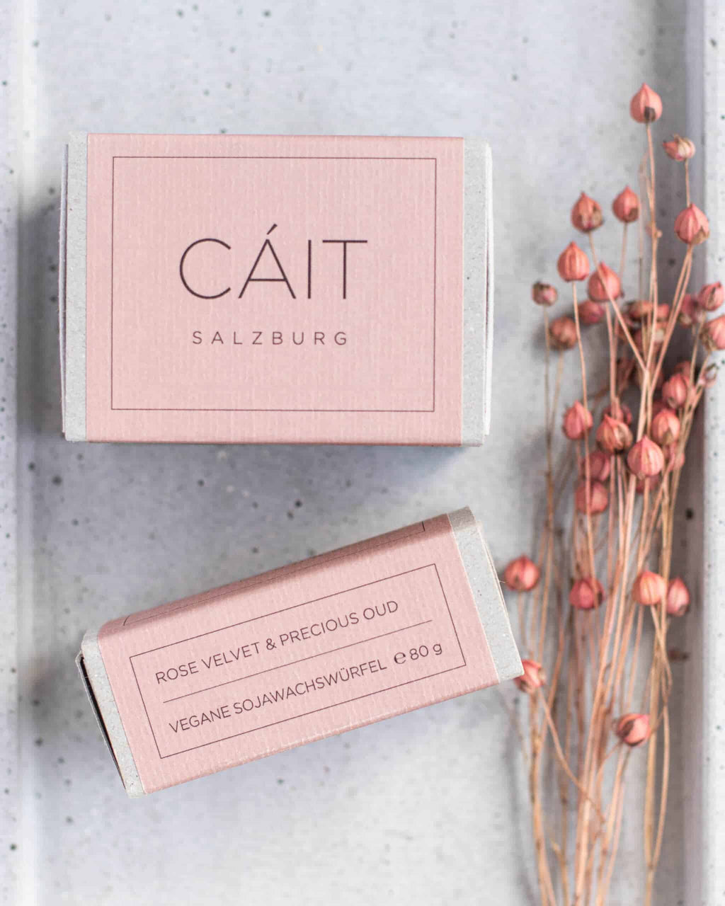 Cáit Salzburg Wachswürfel Rose Velvet & Precious Oud