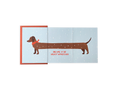 Poldi Papier Faltkarte mit Kuvert "Walking in the Wiener Wonderland" Zick-Zack-Karte