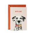 Poldi Papier Faltkarte mit Kuvert "With Love" A6