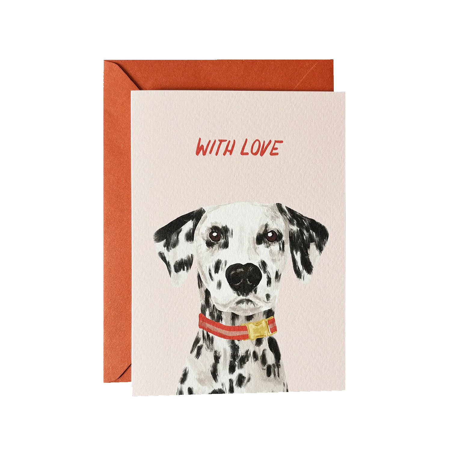 Poldi Papier Faltkarte mit Kuvert "With Love" A6