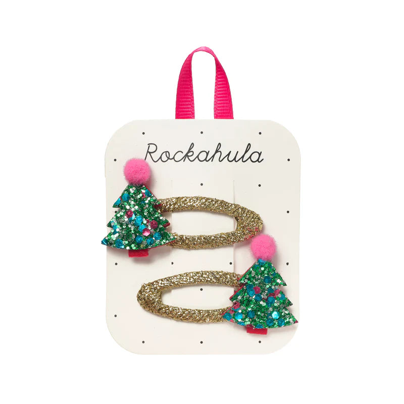Rockahula Xmas Tree Glitter Clips